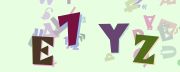 This is a captcha-picture. It is used to prevent mass-access by robots. (see: www.captcha.net)